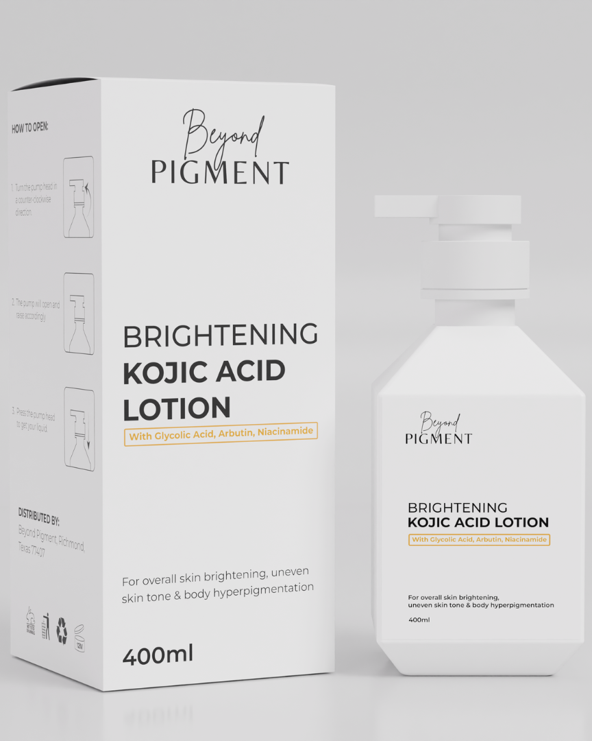 Brightening Kojic Acid Lotion - for Glowing, Even-Toned and Skin Daily Beyond Pigment Brightening Kojic Acid Lotion - for Glowing, Even-Toned and Skin Daily Beyond Pigment